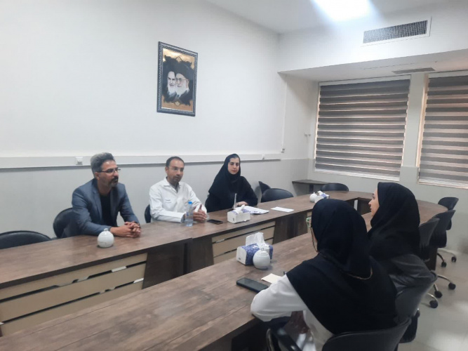 جلسه توجیهی انتخاب سرپرستار دانشکده دندانپزشکی با حضور معاون آموزشی دکتر مجتبی بیانی