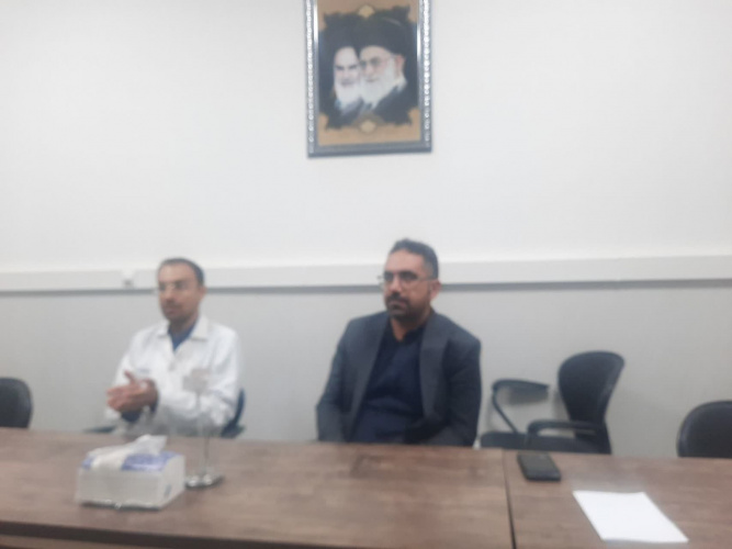 جلسه جذب هئیت علمی گروه مواد دندانی دانشکده با حضور سرکار خانم دکتر اکبری