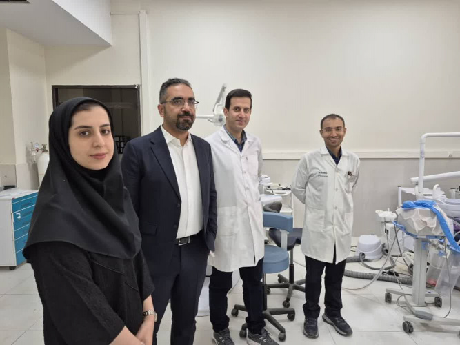 بازدید از بخش های بالینی دانشکده در آستانه شروع سال تحصیلی جدید