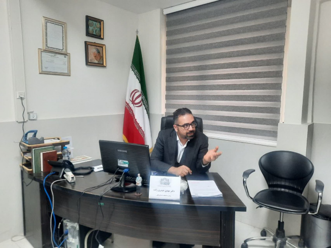 جلسه رئیس دانشکده دندانپزشکی با پرسنل بهداشت