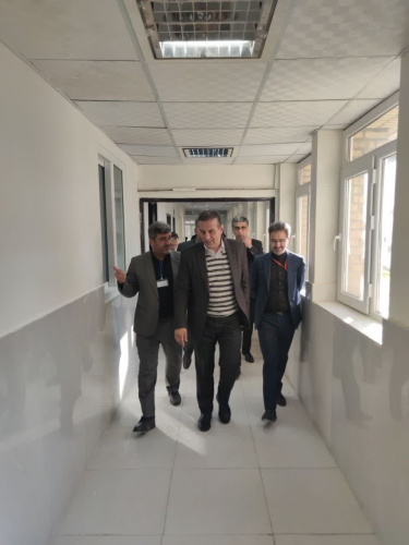 آزمون صلاحیت بالینی در دانشکده دندانپزشکی با حضور دکتر نظری رئیس دانشگاه علوم پزشکی اراک