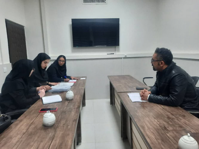 برگزاری جلسه امور بین الملل با حضور دکتر مهدی حیدری زاده