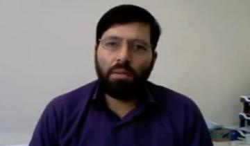 سخنرانی مسئول آموزش مجازی معاونت آموزش دانشگاه و مسئولین و اعضای هیأت علمی دانشکده توانبخشی به مناسبت شروع ترم تحصیلی