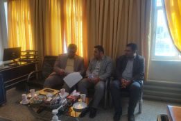بازدید مسئول تیم ارزیابی اعتبار بخشی جناب آقای دکتر گیل  مورخ ۲۷ شهریور ۱۴۰۲