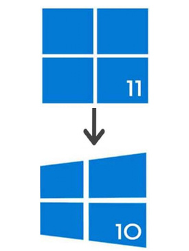 آموزش دانگرید از ویندوز ۱۱ به ویندوز ۱۰