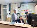 بازدید از بیمارستان و مراکز بهداشت شهرستانهای تفرش و آشتیان
