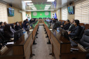 جلسه هم اندیشی مسئول دفتر نهاد نمایندگی ولی فقیه حجت الاسلام و المسلمین جناب آقای افشار و مدیریت آمار و فناوری اطلاعات دانشگاه