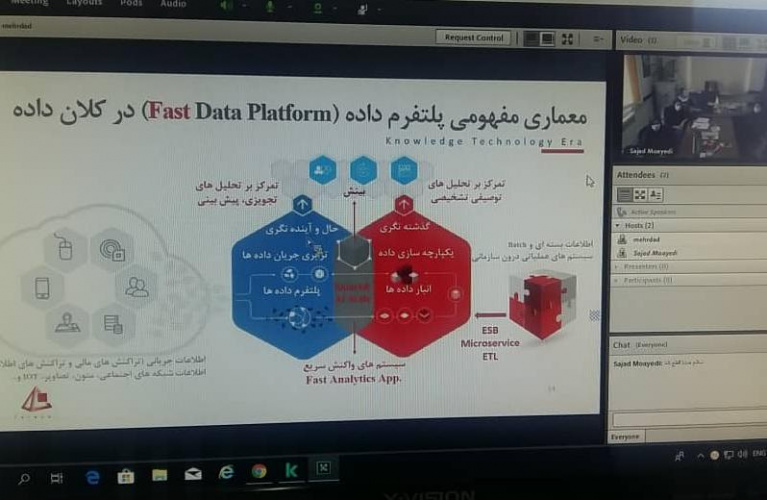 برگزاری نشست آنلاین با رویکرد هوش تجاری