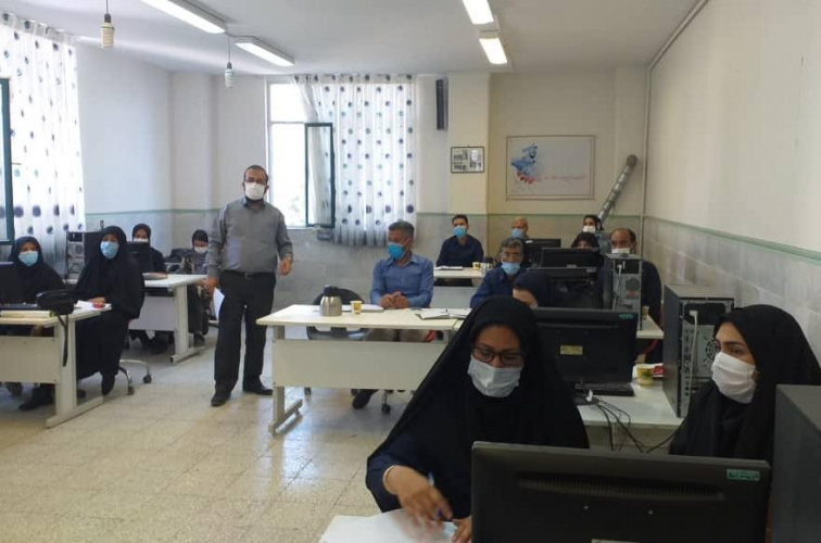 برگزاری کلاس آموزشی رایانه برای بهورزان شهرستان تفرش