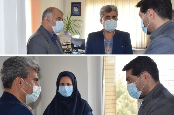 بازدید سرپرست دانشگاه علوم پزشکی اراک از واحد مدیریت آمار و فناوری اطلاعات