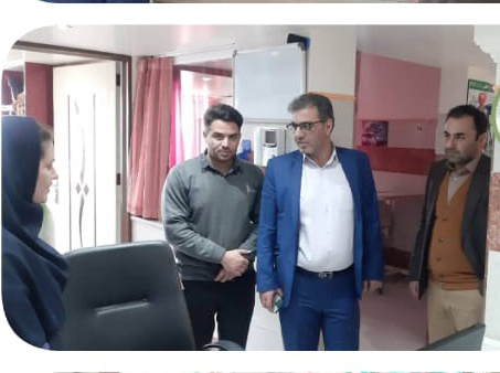 بازدید تیم مدیرییت آمار و فناوری اطلاعات دانشگاه از شبکه بهداشت و درمان و بیمارستان فراهان و کمیجان