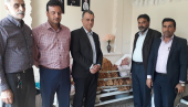 عیادت از همکار بازنشسته بیمار