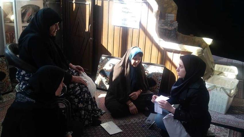 انجام ویزیت رایگان پزشک و خدمات بهداشتی در روستای کشه