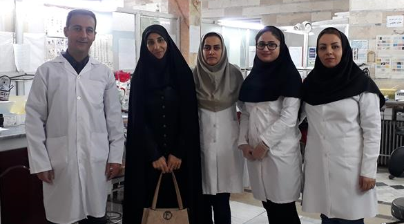 تقدیر رئیس مرکز بهداشت بمناسبت روز علوم آزمایشگاهی