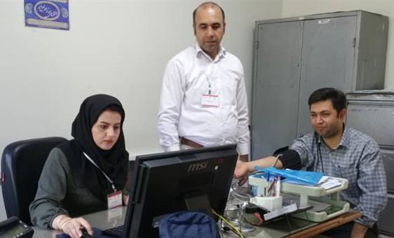 اجرای طرح بسیج ملی کنترل فشارخون بالا در شهرستان تفرش