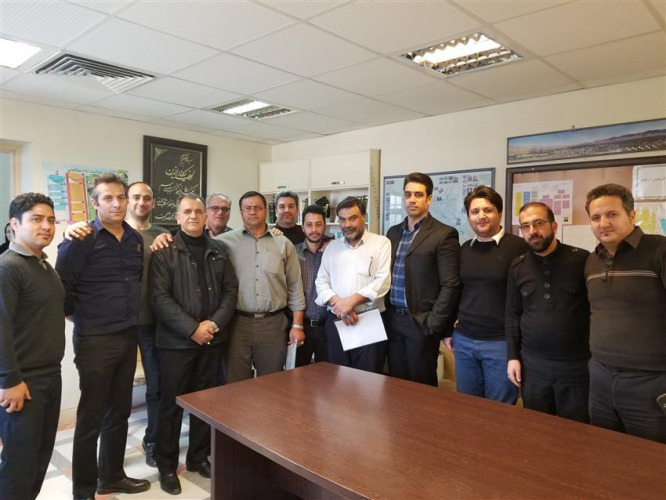 مراسم تقدیر و تشکر به مناسبت بازنشستگی دو پرسنل