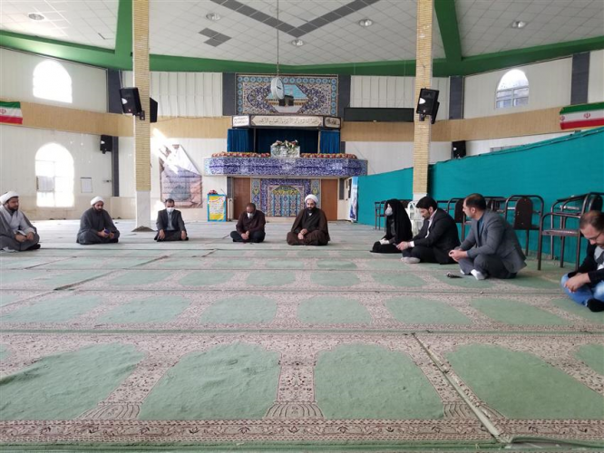 برگزاری جلسه ای جهت پیشگیری و مقابله با کروناویروس