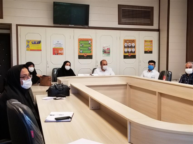 برگزاری کمیته رابطین بهداشتی ادارات