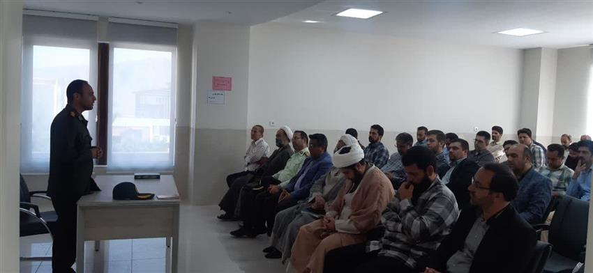 مراسم زیارت عاشورا به مناسبت هفته دفاع مقدس