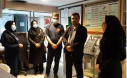 بازدید شبانه از بخشها در روز پرستار