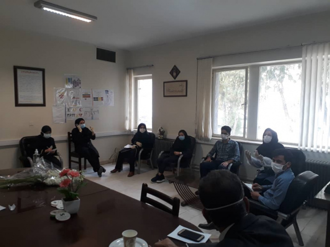 جلسه همکاران مسئول در بهداشت و درمان