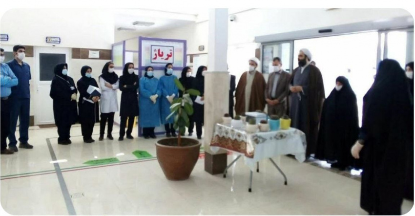 تقدیر از پرسنل بیمارستان