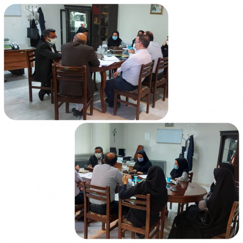 حضور کارشناسان معاونت درمان دانشگاه علوم پزشکی اراک در بیمارستان والفجر