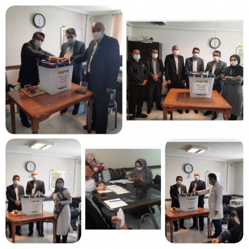 هشتمین دوره انتخابات نظام پزشکی در بیمارستان