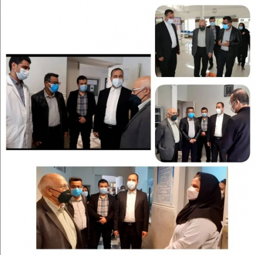 بازدید پروفسور اردشیر قوام زاده بهمراه فرماندار