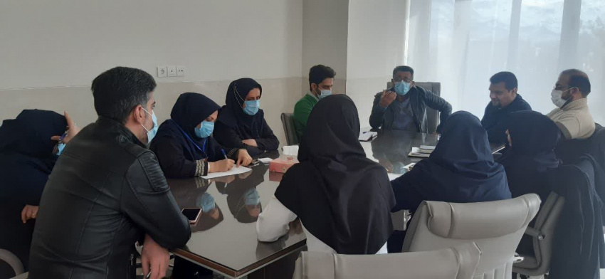 جلسه بررسی مشکلات بیمارستان