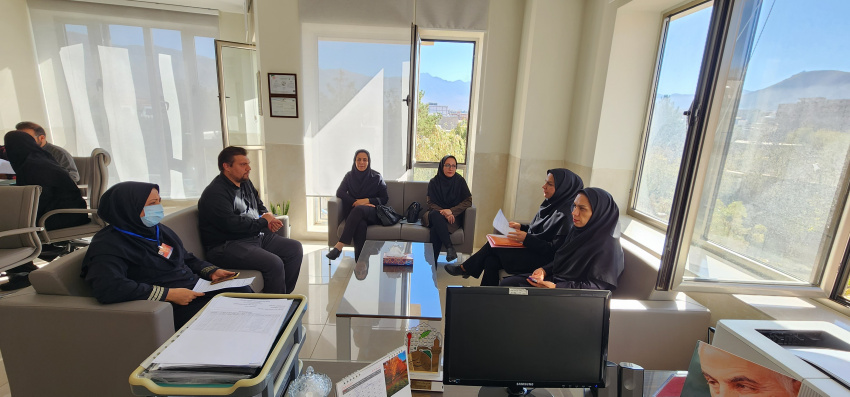 بازدید کارشناسان دفتر پرستاری