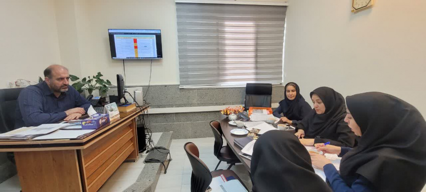 جلسه پایش دوم مستندات اعتبار بخشی موسسه ای حوزه هیئت علمی