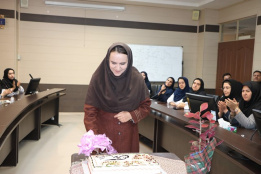 مراسم تکریم بازنشستگی خانم مهندس شیرین آقاجانی کارشناس آزمایشگاه کنترل مواد غذایی