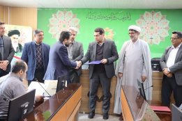 مراسم تکریم و معارفه معاون غذا و دارو دانشگاه علوم پزشکی اراک