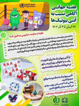 هفته جهانی آگاهی نسبت به آنتی بیوتیک ها