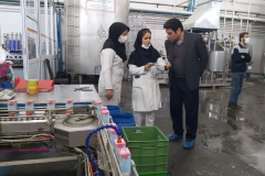 بازدید از شرکت لبنی خضراء