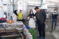 بازدید از شرکت لبنی خضراء