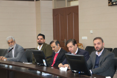 جلسه بررسی وضعیت دارویی شرکت های پخش دارویی با دانشگاه