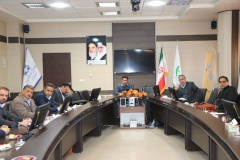 جلسه بررسی وضعیت دارویی شرکت های پخش دارویی با دانشگاه