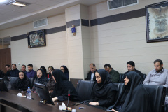 مراسم تکریم بازنشستگی خانم مهندس شیرین آقاجانی کارشناس آزمایشگاه کنترل مواد غذایی