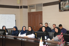 مراسم تکریم بازنشستگی خانم مهندس شیرین آقاجانی کارشناس آزمایشگاه کنترل مواد غذایی