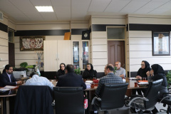 نشست با انجمن صنفی مسئولین فنی صنایع غذایی و آرایشی و بهداشتی