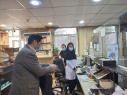 بازدید نوروزی معاون غذا و دارو دانشگاه علوم پزشکی اراک از داروخانه های دولتی و خصوصی