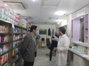 بازدید نوروزی معاون غذا و دارو دانشگاه از شبکه بهداشت و درمان و داروخانه های خصوصی دلیجان