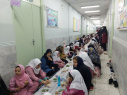 مراسم ضیافت بزرگ افطار در مدرسه دخترانه استثنایی شهید فخار