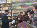 نظارت و بازرسی معاون غذا و دارو به همراه خبرنگار صدا و سیما از عطاری های استان مرکزی