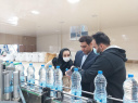 بازدید معاون غذا و دارو اراک از کارخانه آب آشامیدنی آکارسو