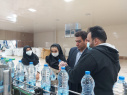 بازدید معاون غذا و دارو اراک از کارخانه آب آشامیدنی آکارسو