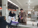 بازدید معاون غذا و دارو اراک از شرکت تولیدی شوینده زیبا رخش اراک