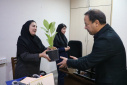 تقدیر از همکاران بانو معاونت غذا و دارو